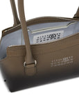 New Bauletto J Mini Bag in Gray Ombre by MM6 Maison Margiela