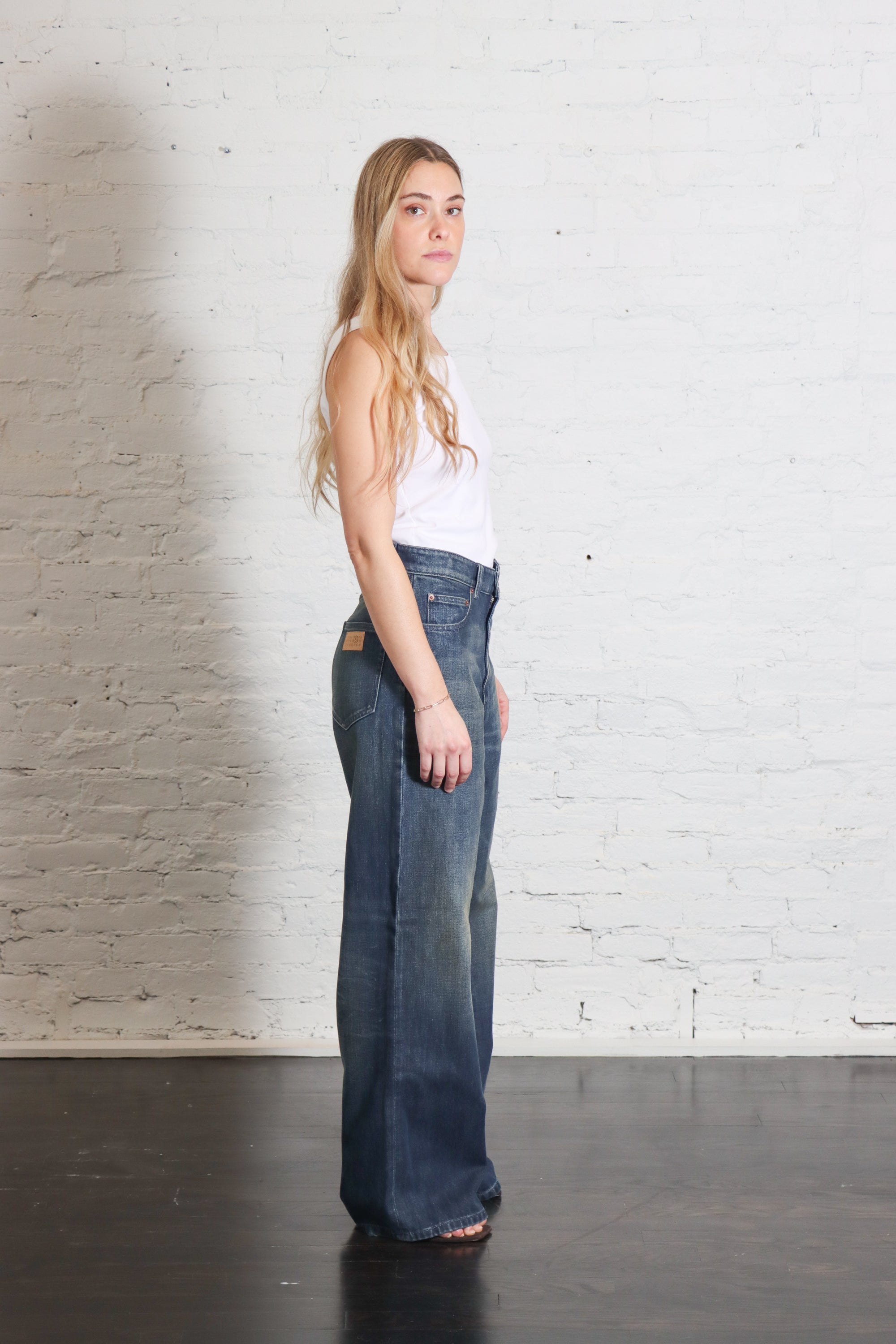 5 Pocket Jeans in Washed Dark Blue by MM6 Maison Margiela-MM6-Idlewild-Cincinnati