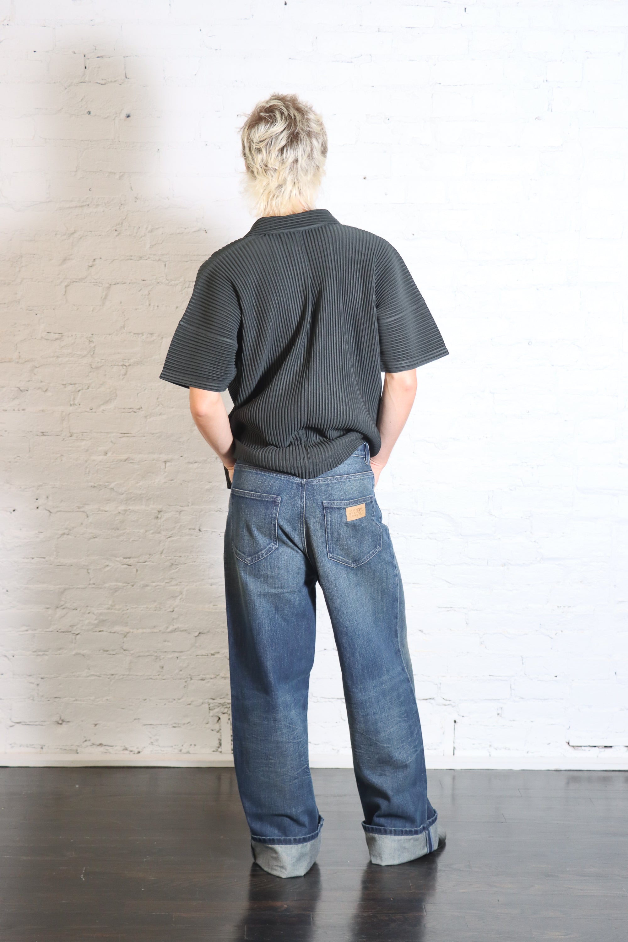5 Pocket Jeans in Washed Dark Blue by MM6 Maison Margiela-MM6-Idlewild-Cincinnati