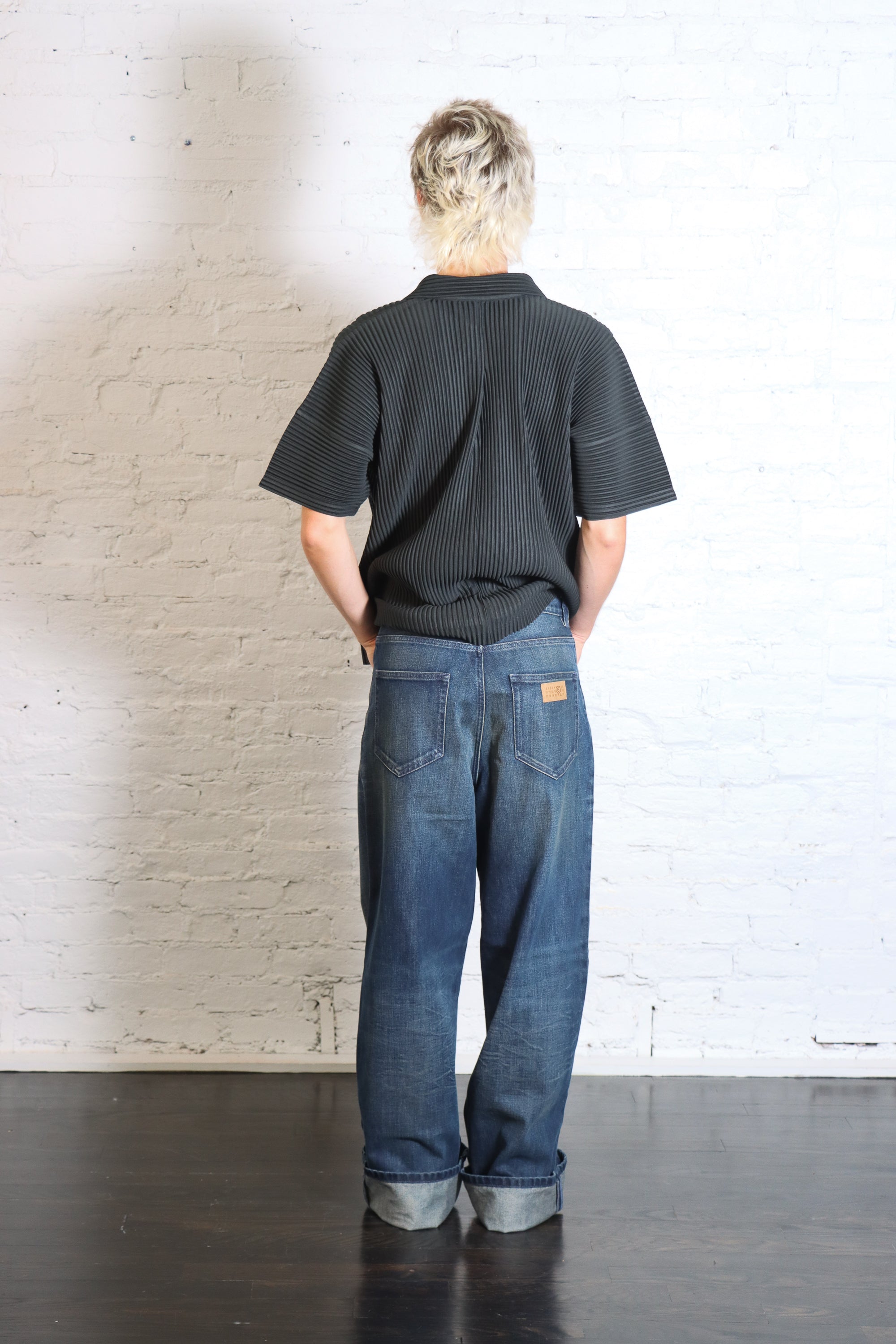 5 Pocket Jeans in Washed Dark Blue by MM6 Maison Margiela-MM6-Idlewild-Cincinnati