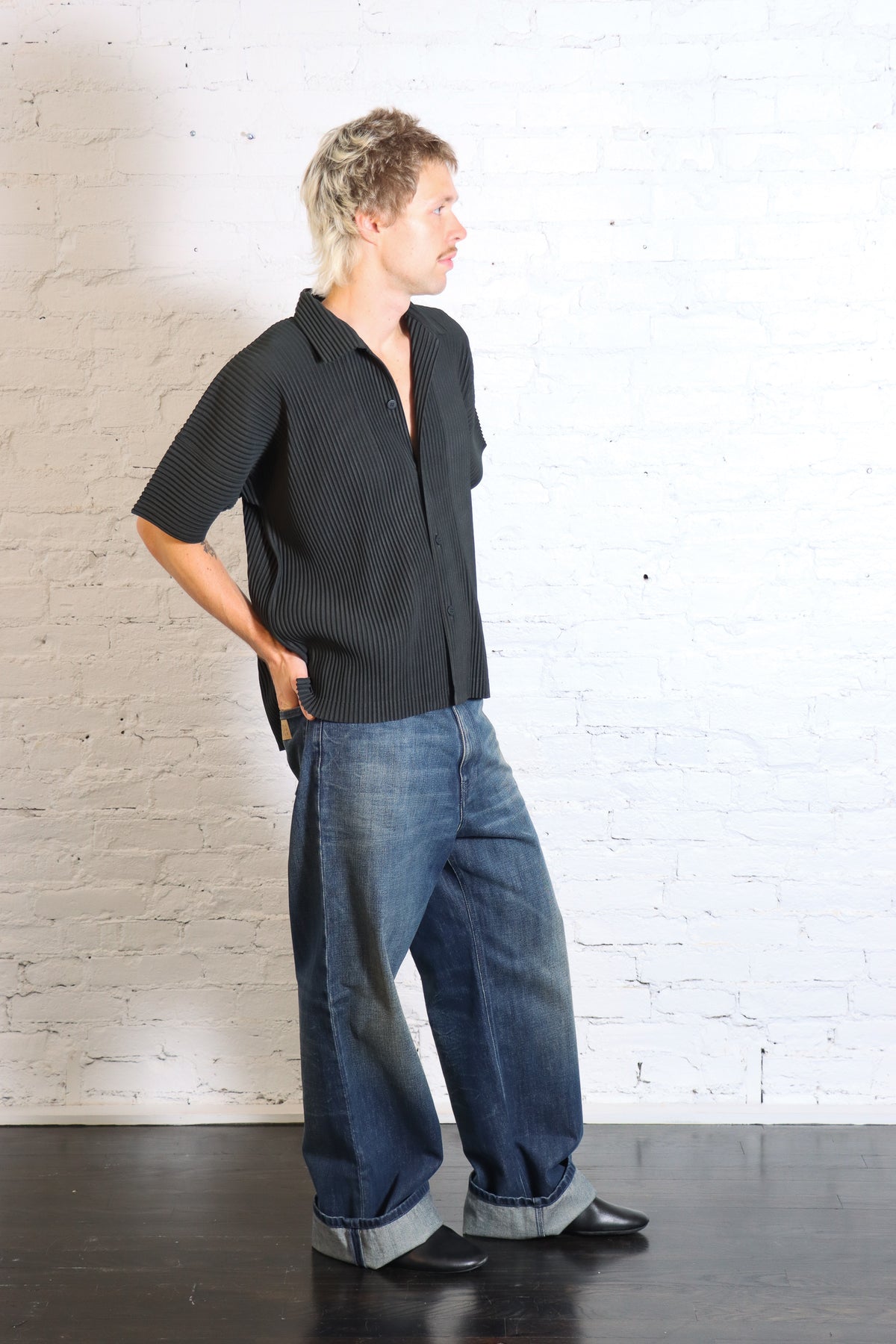5 Pocket Jeans in Washed Dark Blue by MM6 Maison Margiela-MM6-Idlewild-Cincinnati