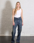 5 Pocket Jeans in Washed Dark Blue by MM6 Maison Margiela-MM6-Idlewild-Cincinnati