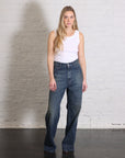 5 Pocket Jeans in Washed Dark Blue by MM6 Maison Margiela-MM6-Idlewild-Cincinnati