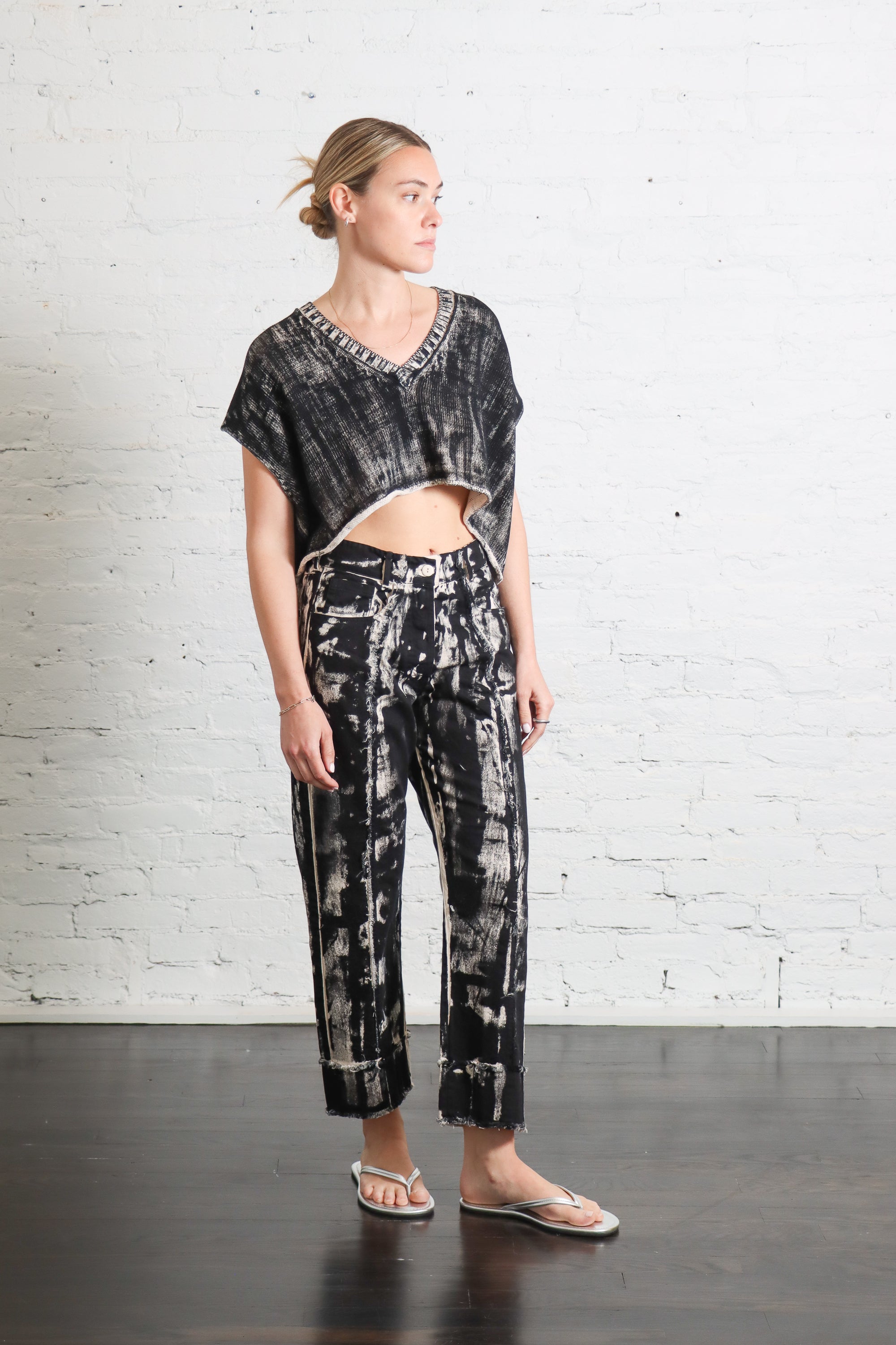 5 Pocket Trouser in Hand-Painted by Serien°umerica-Serien°umerica-Idlewild-Cincinnati