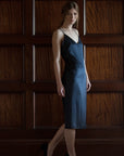Silk Jersey Slip in Night by Calle Evans - Idlewild