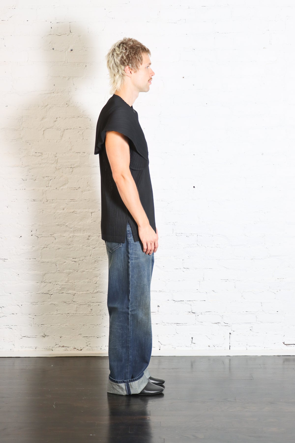 Agave Mesh Vest in Black by Homme Plissé Issey Miyake-Homme Plissé Issey Miyake-Idlewild-Cincinnati