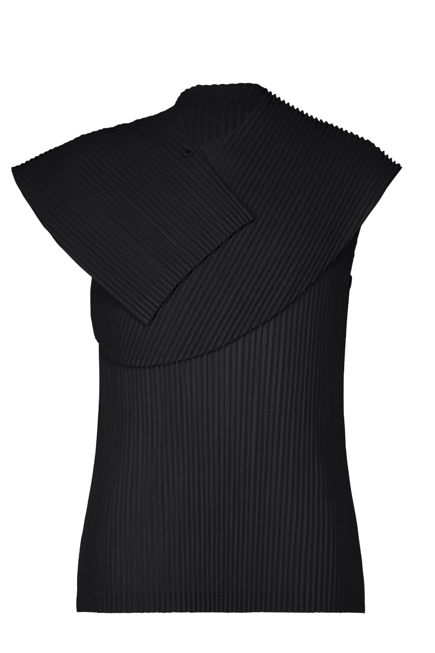 Agave Mesh Vest in Black by Homme Plissé Issey Miyake-Homme Plissé Issey Miyake-Idlewild-Cincinnati