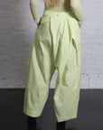 Akimbo Pants in Light Green by Issey Miyake-Bottoms-Issey Miyake-Idlewild