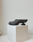 Alex Mules in Dark Grey by Lucasheva-Shoes-Lucasheva-Idlewild