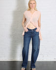 Alida Loose Bowed Jeans in Tribeca by EB Denim-EB Denim-Idlewild-Cincinnati
