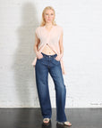 Alida Loose Bowed Jeans in Tribeca by EB Denim-EB Denim-Idlewild-Cincinnati