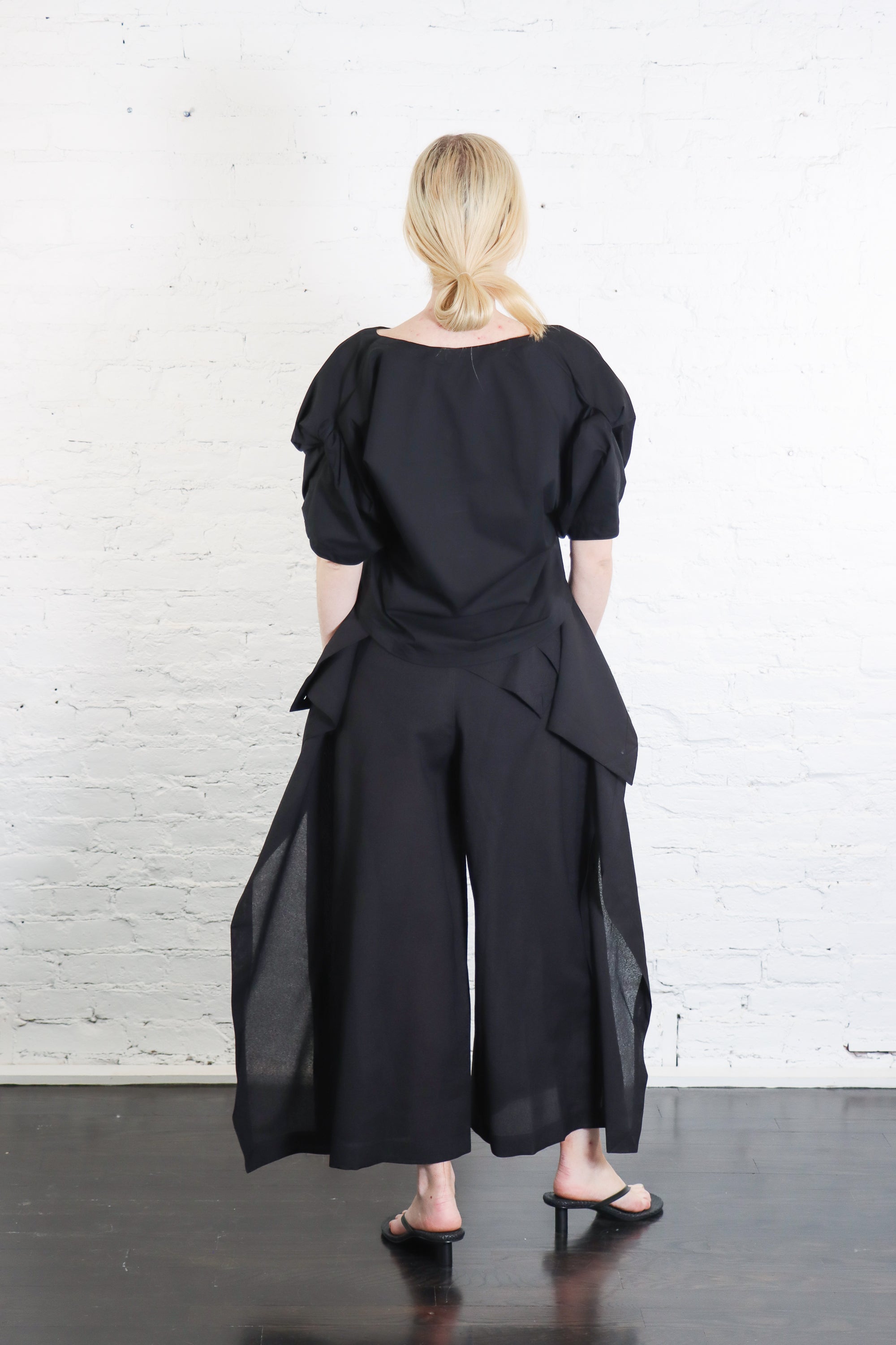 All Squares Pants in Black by Issey Miyake-Issey Miyake-Idlewild-Cincinnati
