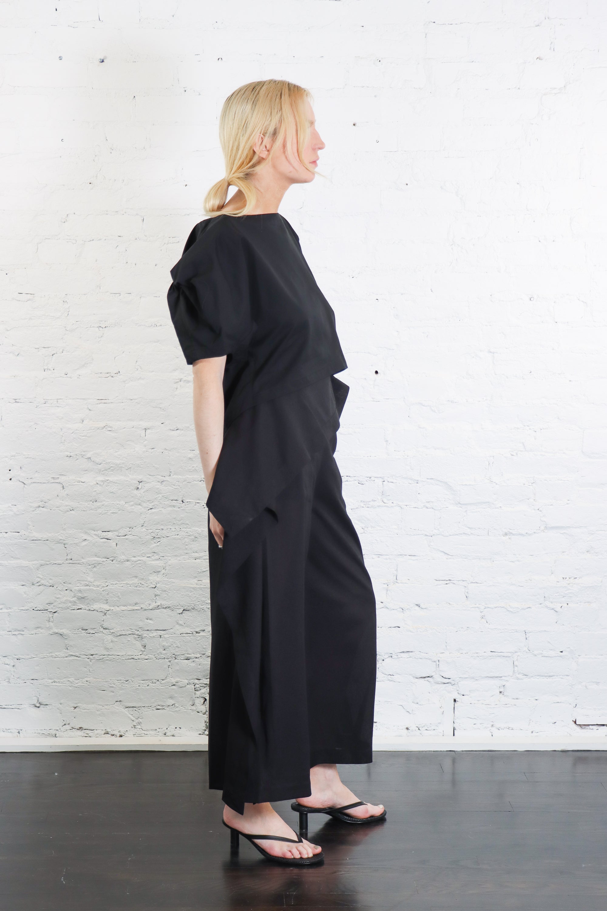 All Squares Pants in Black by Issey Miyake-Issey Miyake-Idlewild-Cincinnati