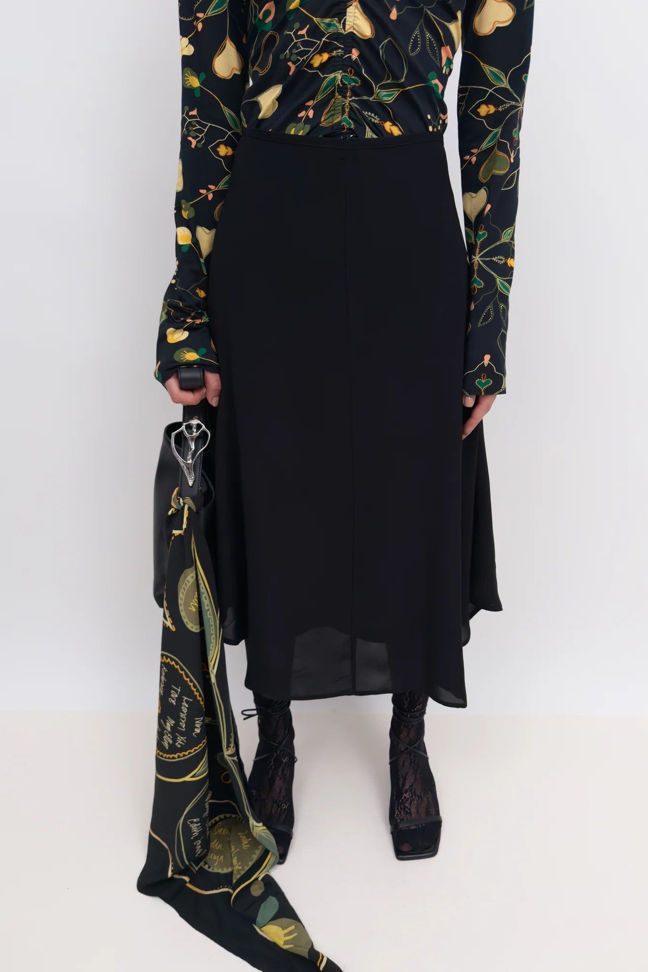 Amalia Skirt in Black by Rodebjer - Idlewild