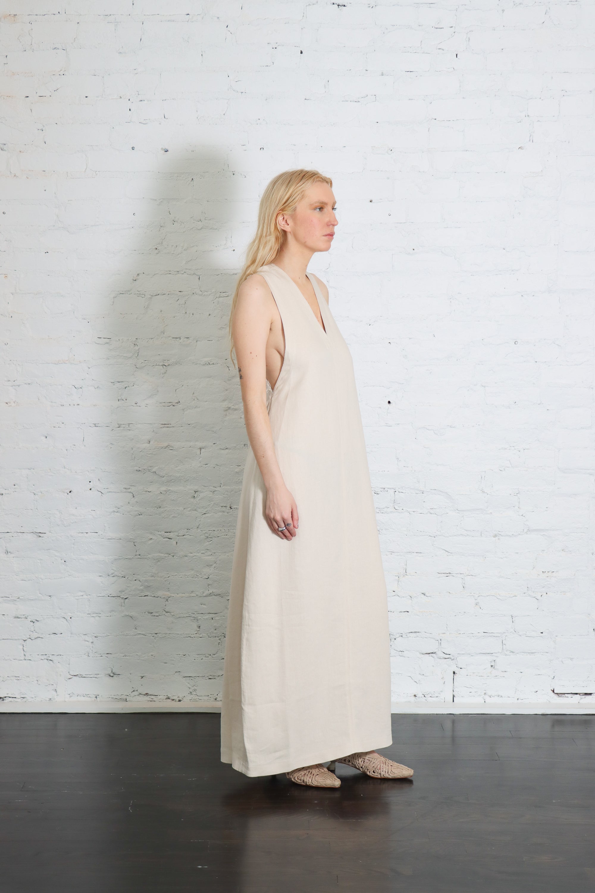 Amarilis Dress in Creme by Nanushka-NANUSHKA-Idlewild-Cincinnati