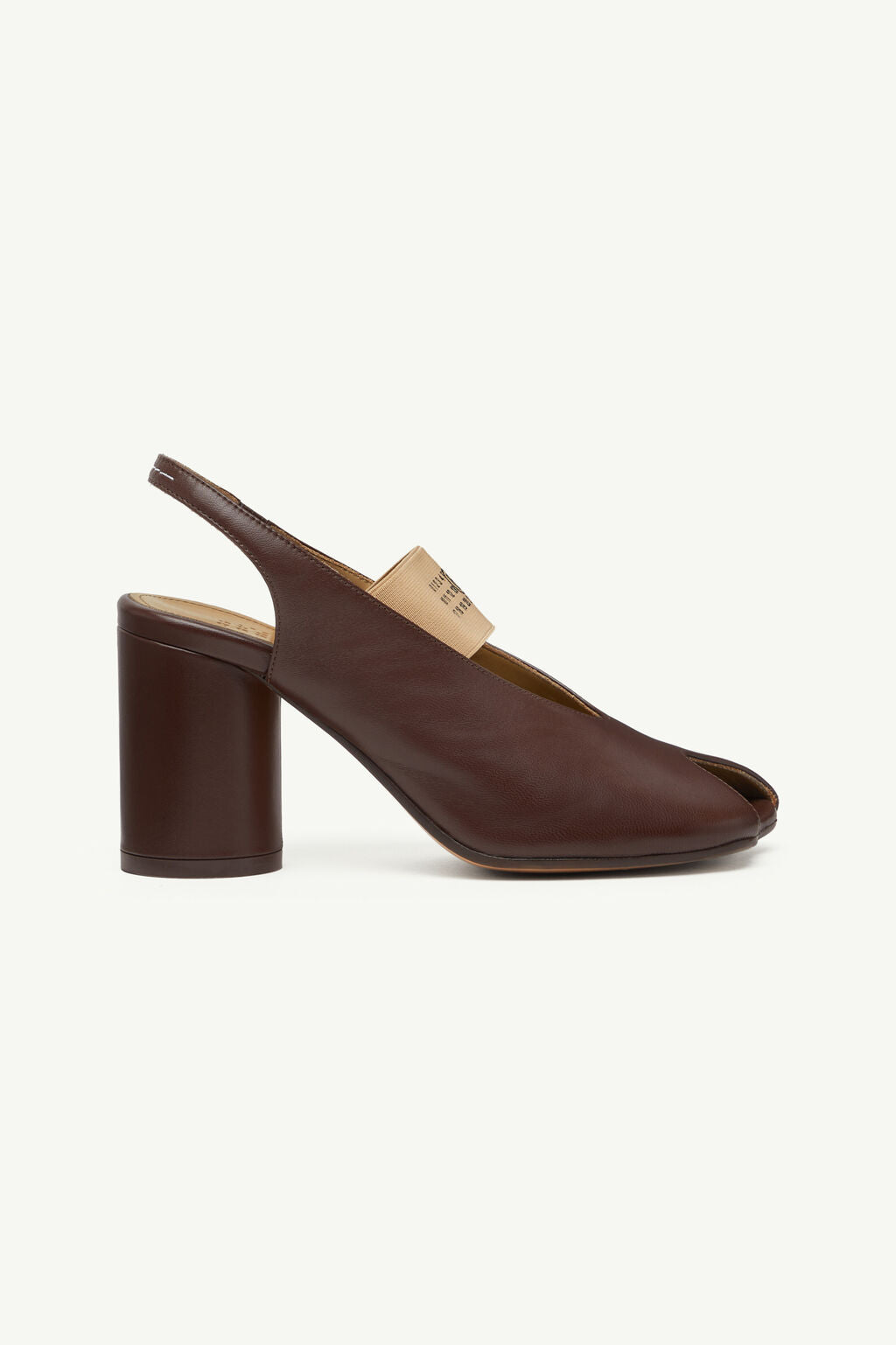 Anatomic Numeric Slingback in Brown by MM6 Maison Margiela-MM6-Idlewild