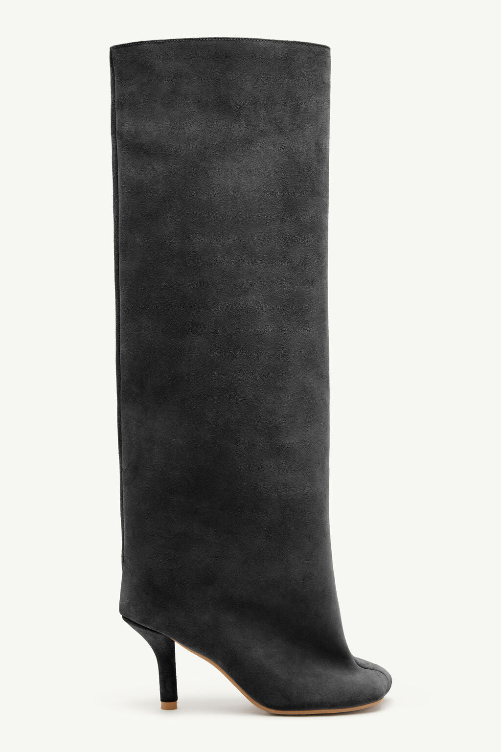 Anatomic Slip-on Suede Boots in Black by MM6 Maison Margiela-MM6-Idlewild