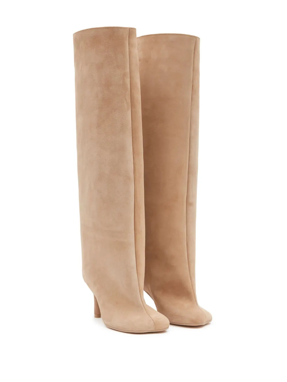 Anatomic Slip-on Suede Boots in Incense by MM6 Maison Margiela-Shoes-MM6-Idlewild