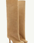 Anatomic Slip-on Suede Boots in Incense by MM6 Maison Margiela-Idlewild