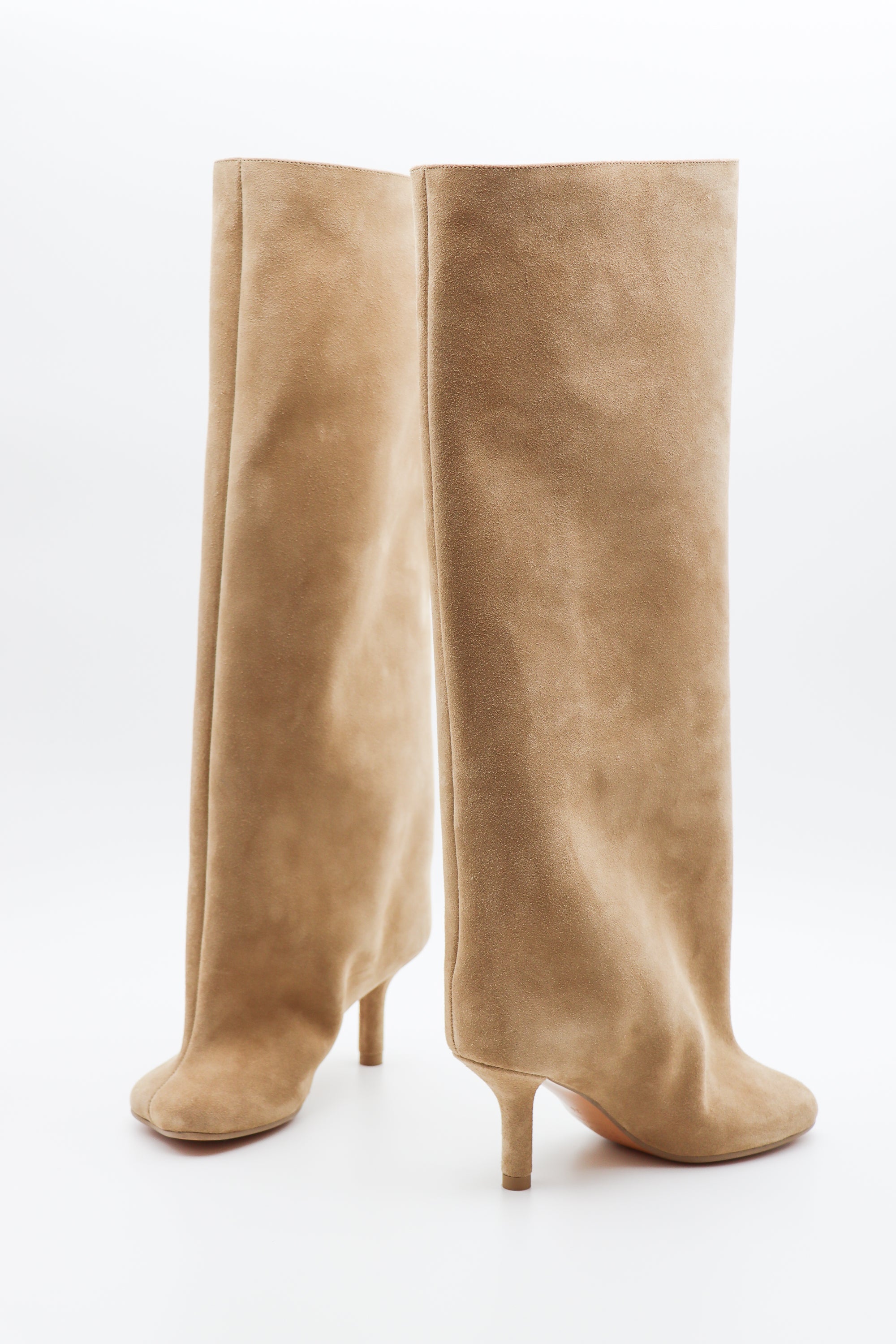 Anatomic Slip-on Suede Boots in Incense by MM6 Maison Margiela-MM6-Idlewild-Cincinnati