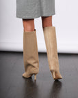 Anatomic Slip-on Suede Boots in Incense by MM6 Maison Margiela-MM6-Idlewild-Cincinnati