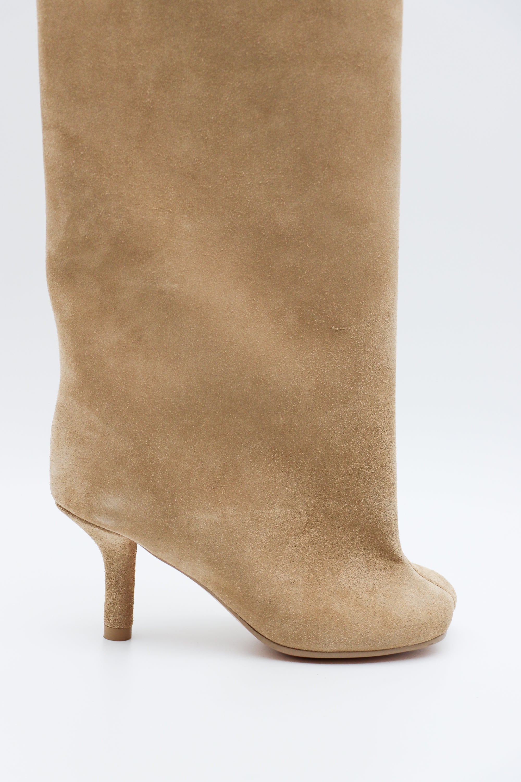 Anatomic Slip-on Suede Boots in Incense by MM6 Maison Margiela-MM6-Idlewild-Cincinnati