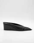 Angel Wedge in Perforated Black by Lucasheva-Lucasheva-Idlewild-Cincinnati