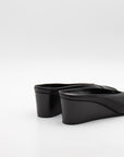 Angel Wedge in Perforated Black by Lucasheva-Lucasheva-Idlewild-Cincinnati