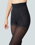 Anna Control Top Tights in Black by Swedish Stockings-Swedish Stockings-Idlewild-Cincinnati