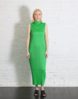 April Monthly Colors Dress in Green by Pleats Please Issey Miyake-Pleats Please Issey Miyake-Idlewild-Cincinnati