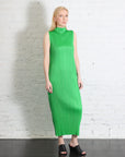 April Monthly Colors Dress in Green by Pleats Please Issey Miyake-Pleats Please Issey Miyake-Idlewild-Cincinnati