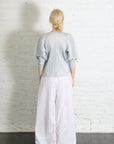 April Monthly Colors Zip-up Cardigan in Cool Gray by Pleats Please Issey Miyake-Pleats Please Issey Miyake-Idlewild-Cincinnati