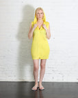 April Monthly Colors Zip-up Sleeveless Top in Yellow by Pleats Please Issey Miyake-Pleats Please Issey Miyake-Idlewild-Cincinnati