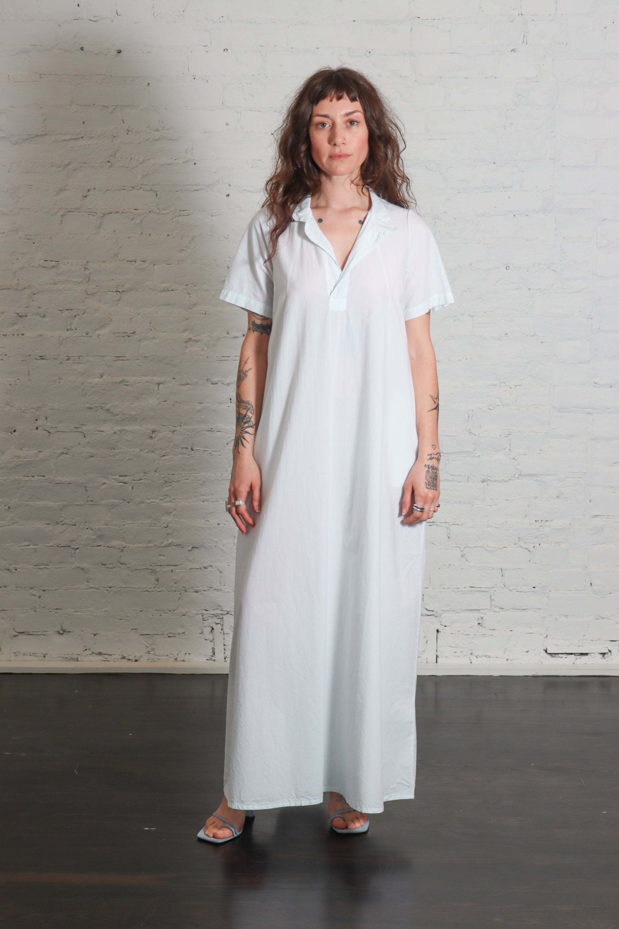 Aragosta Kyoto Dress in Acqua by Labo.Art-Labo.Art-Idlewild