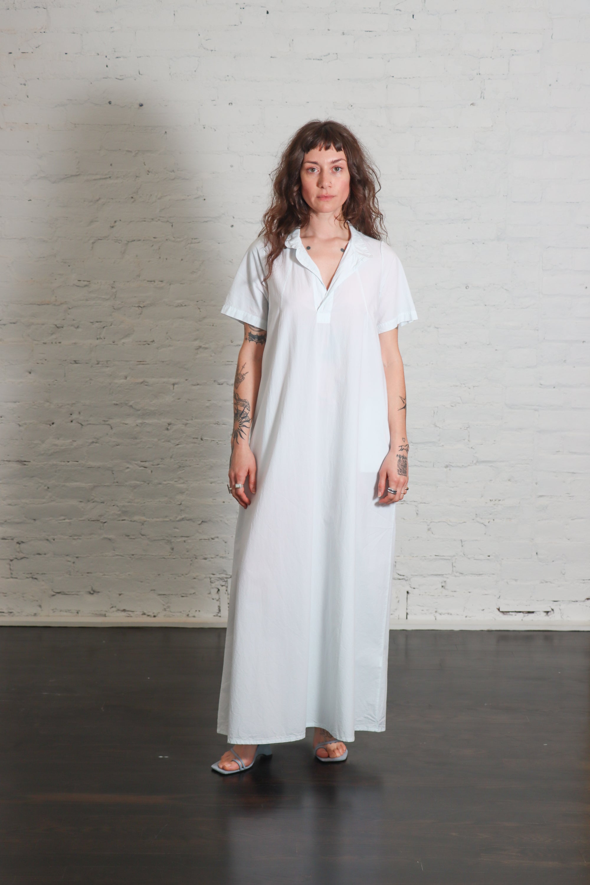 Aragosta Kyoto Dress in Acqua by Labo.Art-Labo.Art-Idlewild