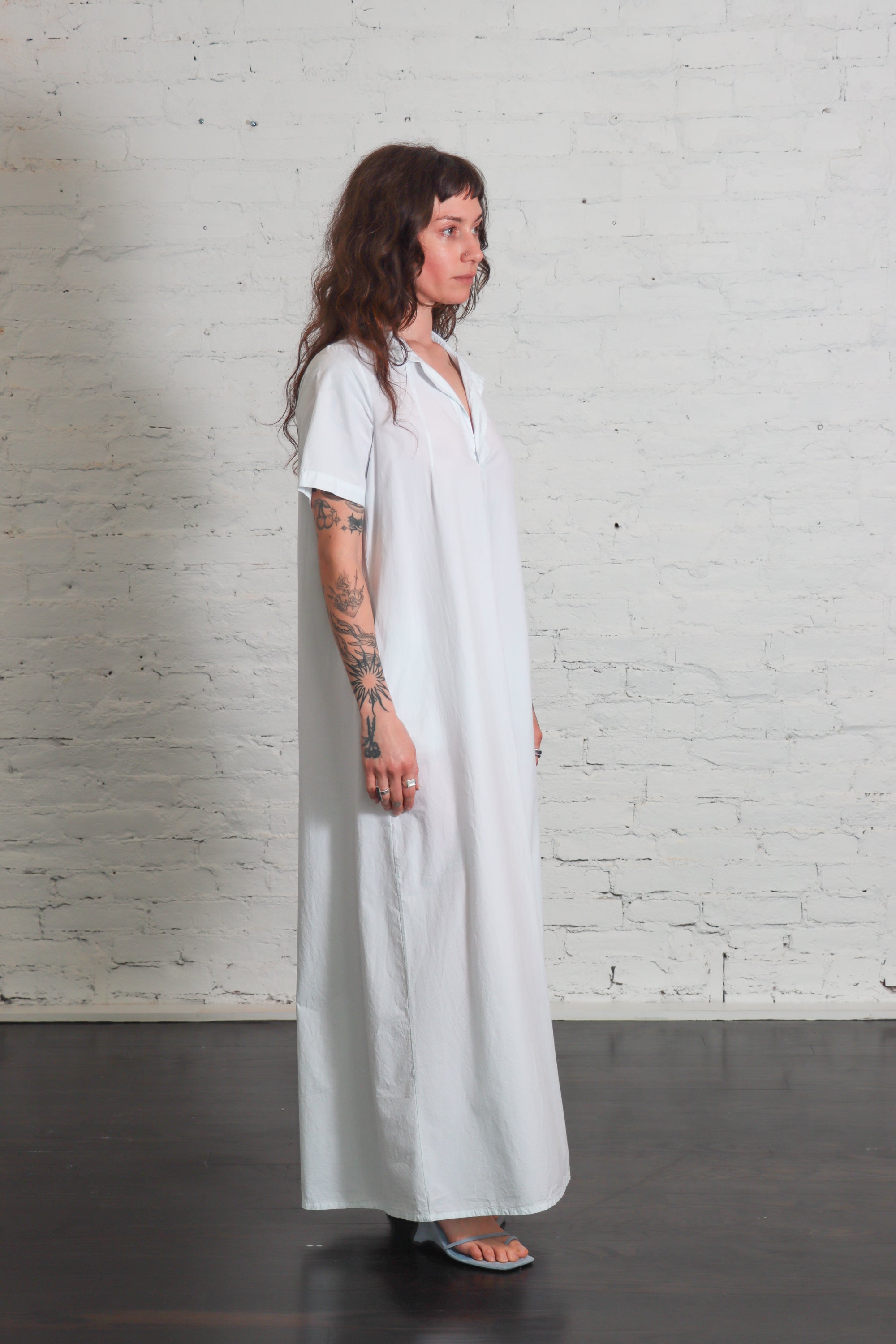 Aragosta Kyoto Dress in Acqua by Labo.Art-Labo.Art-Idlewild