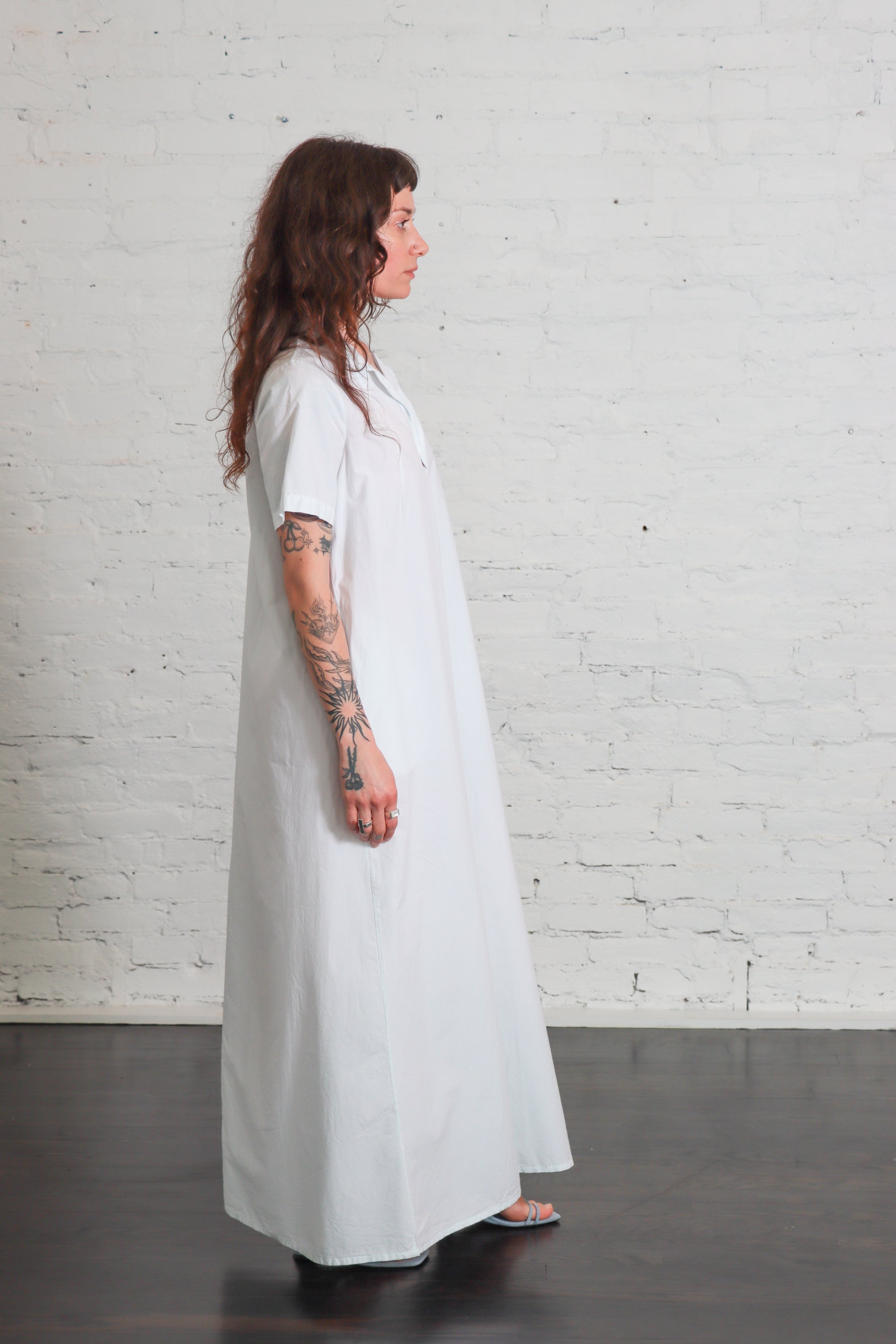 Aragosta Kyoto Dress in Acqua by Labo.Art-Labo.Art-Idlewild