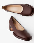 Arch Pump in Saddle by Lauren Manoogian-Lauren Manoogian-Idlewild-Cincinnati