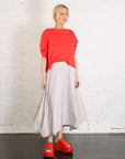 Architectural Nylon Skirt in Putty by Planet-Planet-Idlewild-Cincinnati