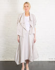 Architectural Nylon Skirt in Putty by Planet-Planet-Idlewild-Cincinnati