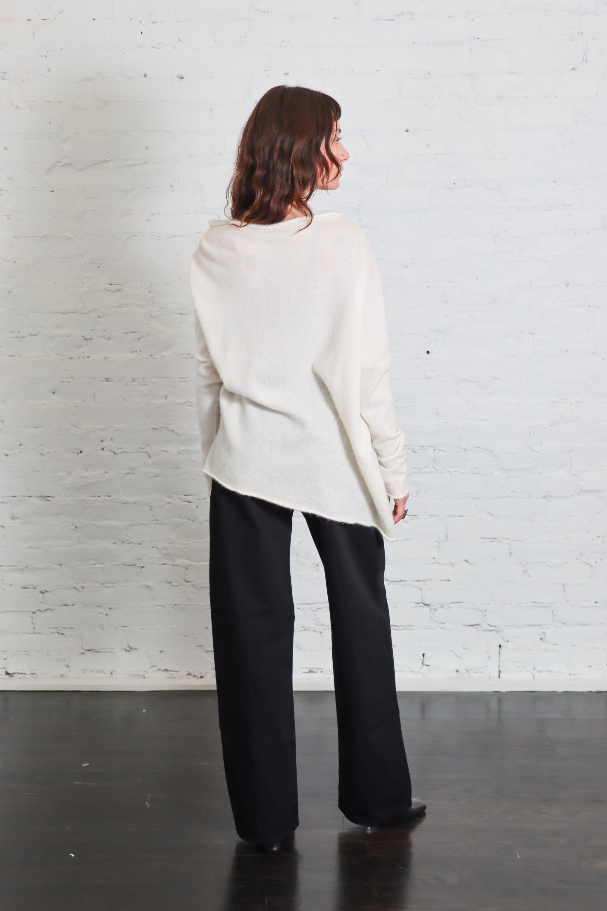 Askew Boatneck in Raw White by Lauren Manoogian-Tops-Lauren Manoogian-Idlewild