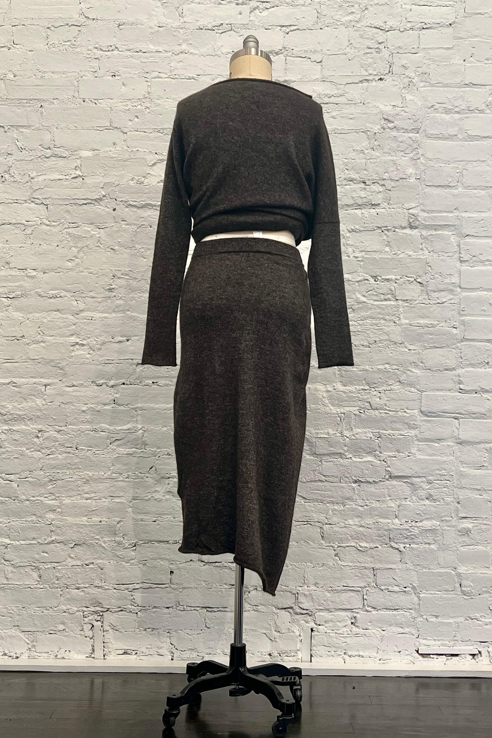 Askew Skirt in Blackened by Lauren Manoogian-Bottoms-Lauren Manoogian-Idlewild