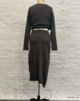 Askew Skirt in Blackened by Lauren Manoogian-Bottoms-Lauren Manoogian-Idlewild
