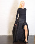 Baby Wool Long Sleeve Top in Black by St. Agni-St. Agni-Idlewild-Cincinnati