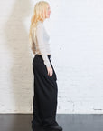 Baby Wool Long Sleeve Top in Soft Ash by St. Agni-St. Agni-Idlewild-Cincinnati
