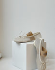 Ballet Shoe in Bleached Sand by MM6 Maison Margiela-Shoes-MM6-Idlewild