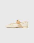 Ballet Shoe in Bleached Sand by MM6 Maison Margiela-MM6-Idlewild