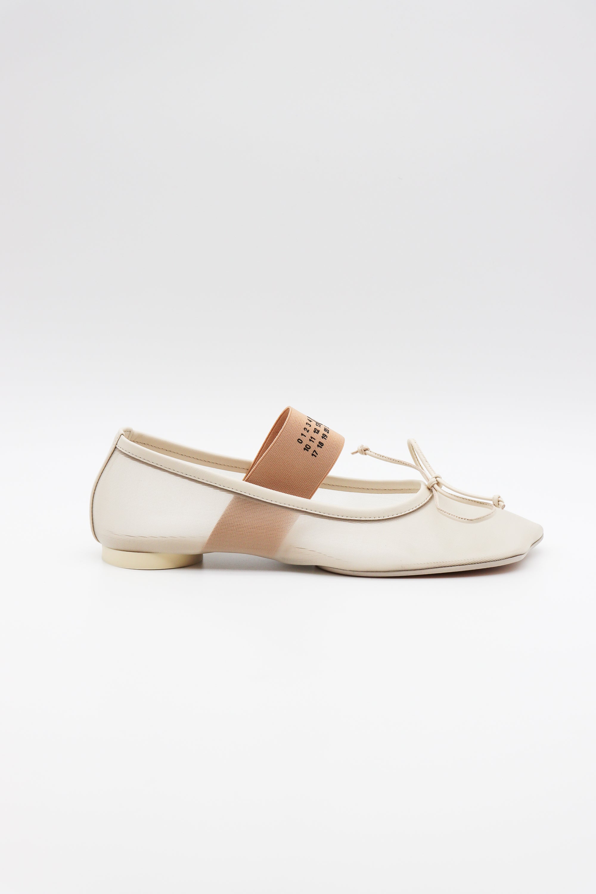 Ballet Shoe in Bleached Sand by MM6 Maison Margiela-MM6-Idlewild-Cincinnati