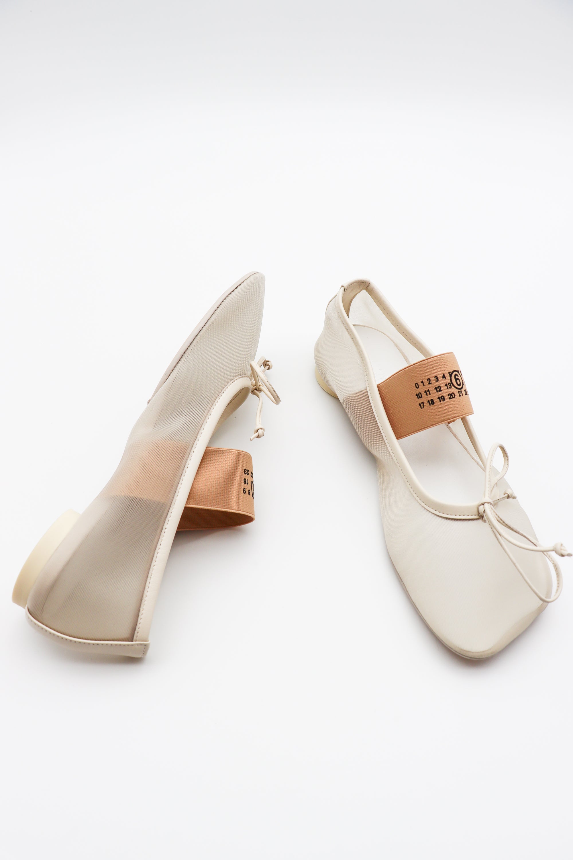 Ballet Shoe in Bleached Sand by MM6 Maison Margiela-MM6-Idlewild-Cincinnati