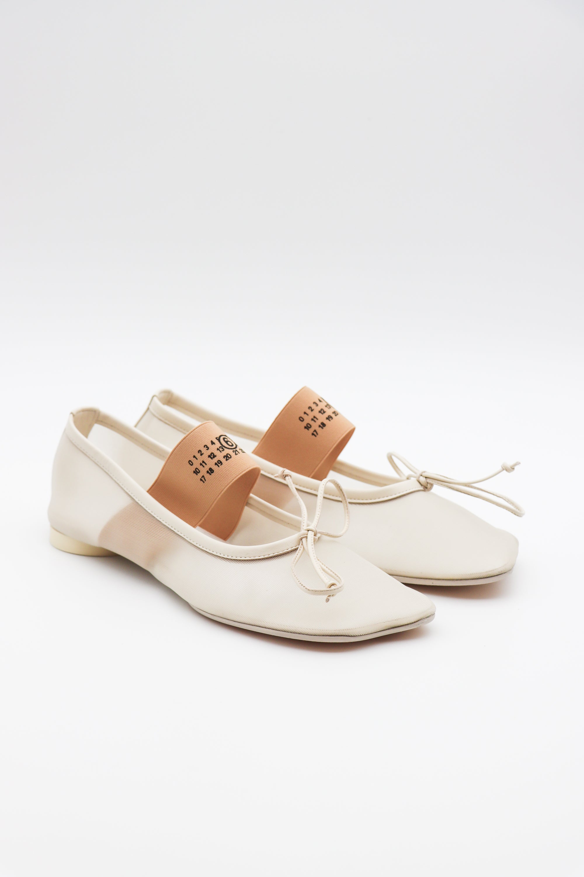 Ballet Shoe in Bleached Sand by MM6 Maison Margiela-MM6-Idlewild-Cincinnati